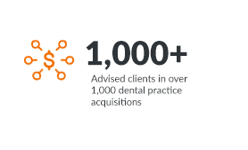 1,000+ Dental Practice Acquisitions