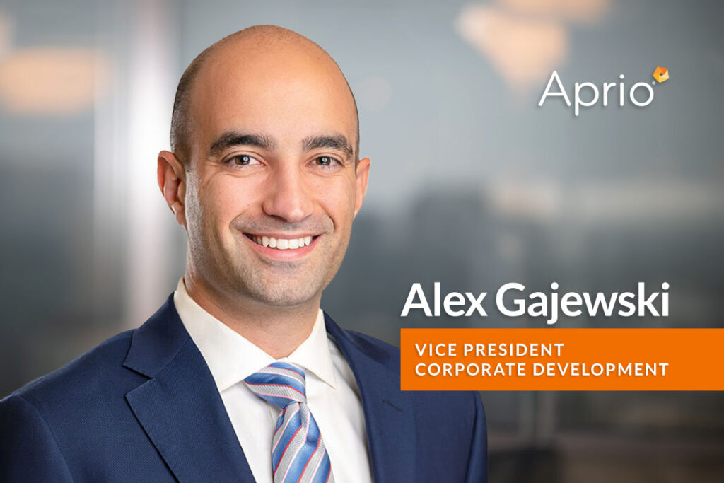 Alex Gajewski VP Corporate Development