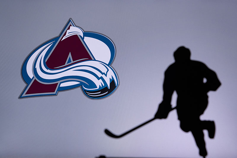 TORONTO, CANADA, 17. JULY: Colorado Avalanche Concept photo. sil