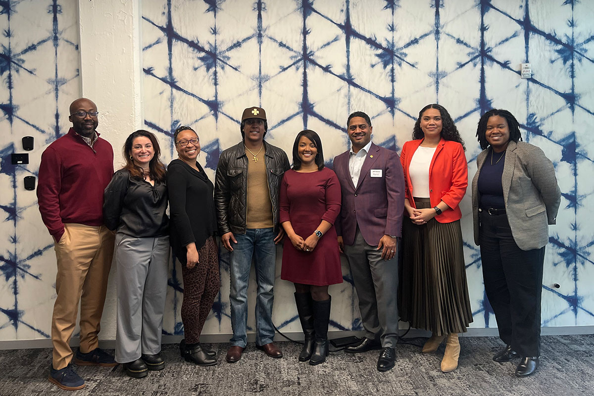 Group of people at the Aprio Black Business Forum