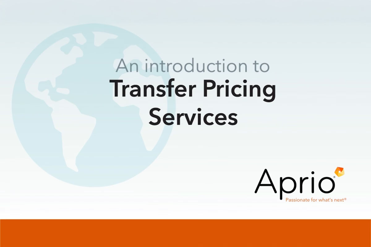 Introduction to Transfer Pricing