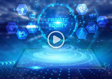 Private Equity digital icon